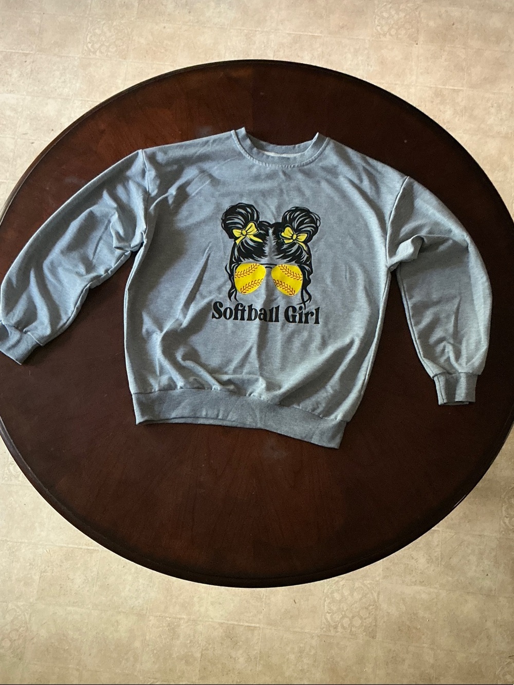 Softball Girl Sweatshirt